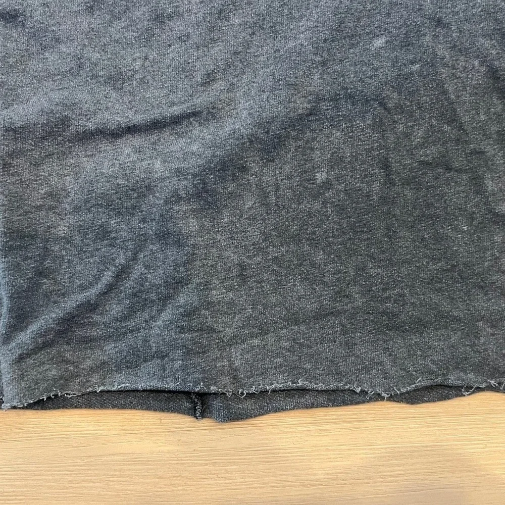 Lane Bryant Livi Plus 26/28 Faded Gray Distressed Hope Heart Graphic‎ Sweater
